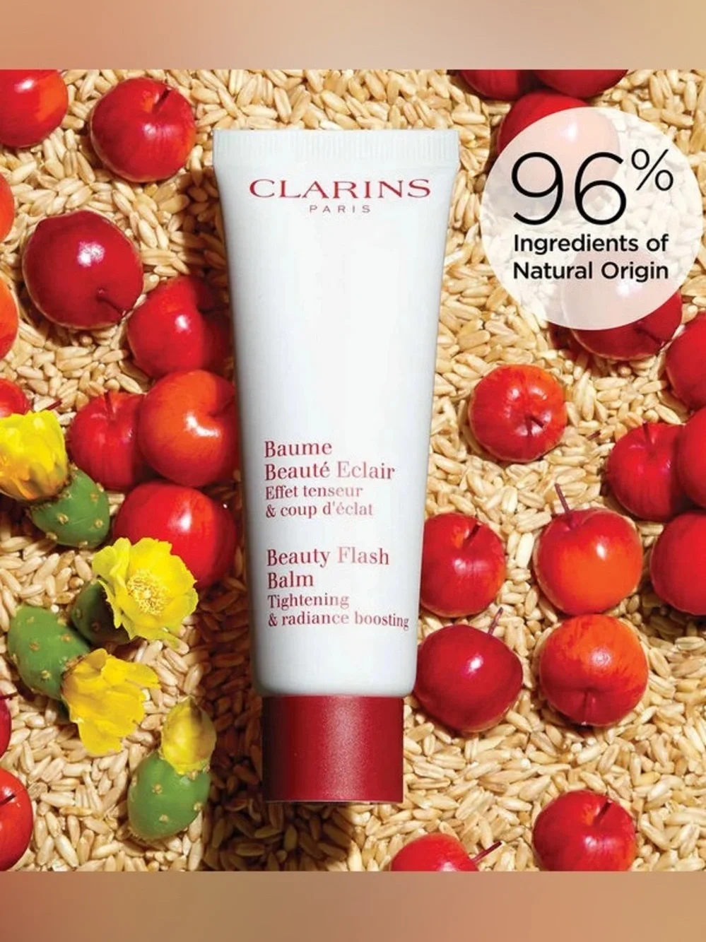 Clarins Beauty Flash Balm Instant Radiance & Tightening Face Balm 50ml NIB